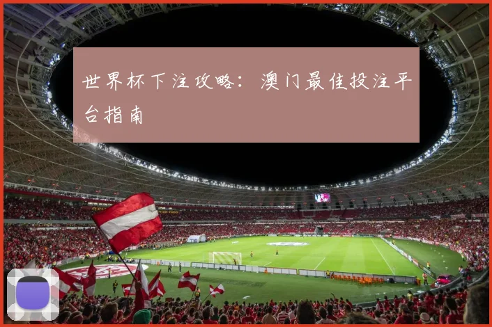 世界杯下注攻略：澳门最佳投注平台指南